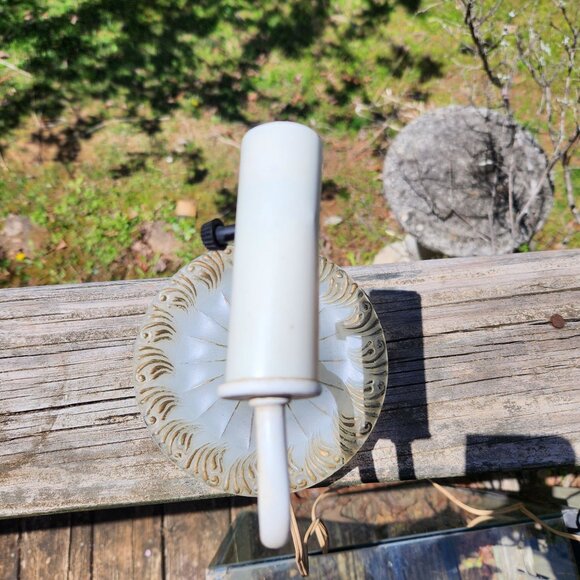 Rare Vintage Art Nouveau Hanging or table top plug in Sconce Light Fixture With - Picture 13 of 16